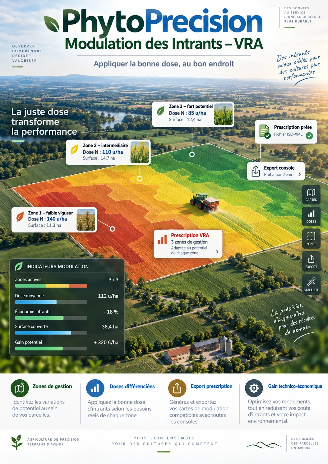 Modulation des Intrants – VRA